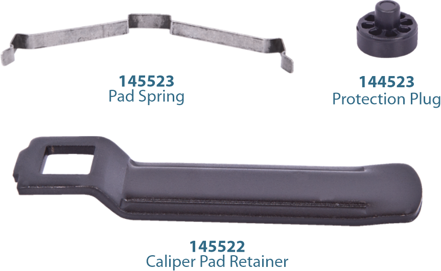 Caliper Brake Pad Retainer Kit 