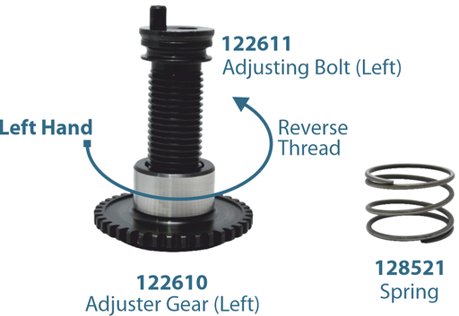 [122256] Caliper Adjusting Gear (Left) 