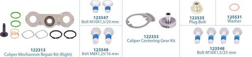 [122346] Caliper Mechanism Repair Kit (Right) 